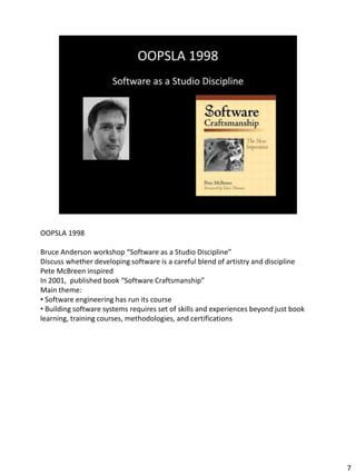 Software Craftsmanship - It's an Imperative | PDF