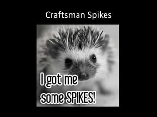 Craftsman Spikes
 