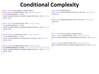 Conditional Complexity
 