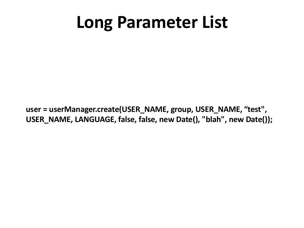 Code Smells