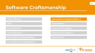 Software craftsmanship | PDF