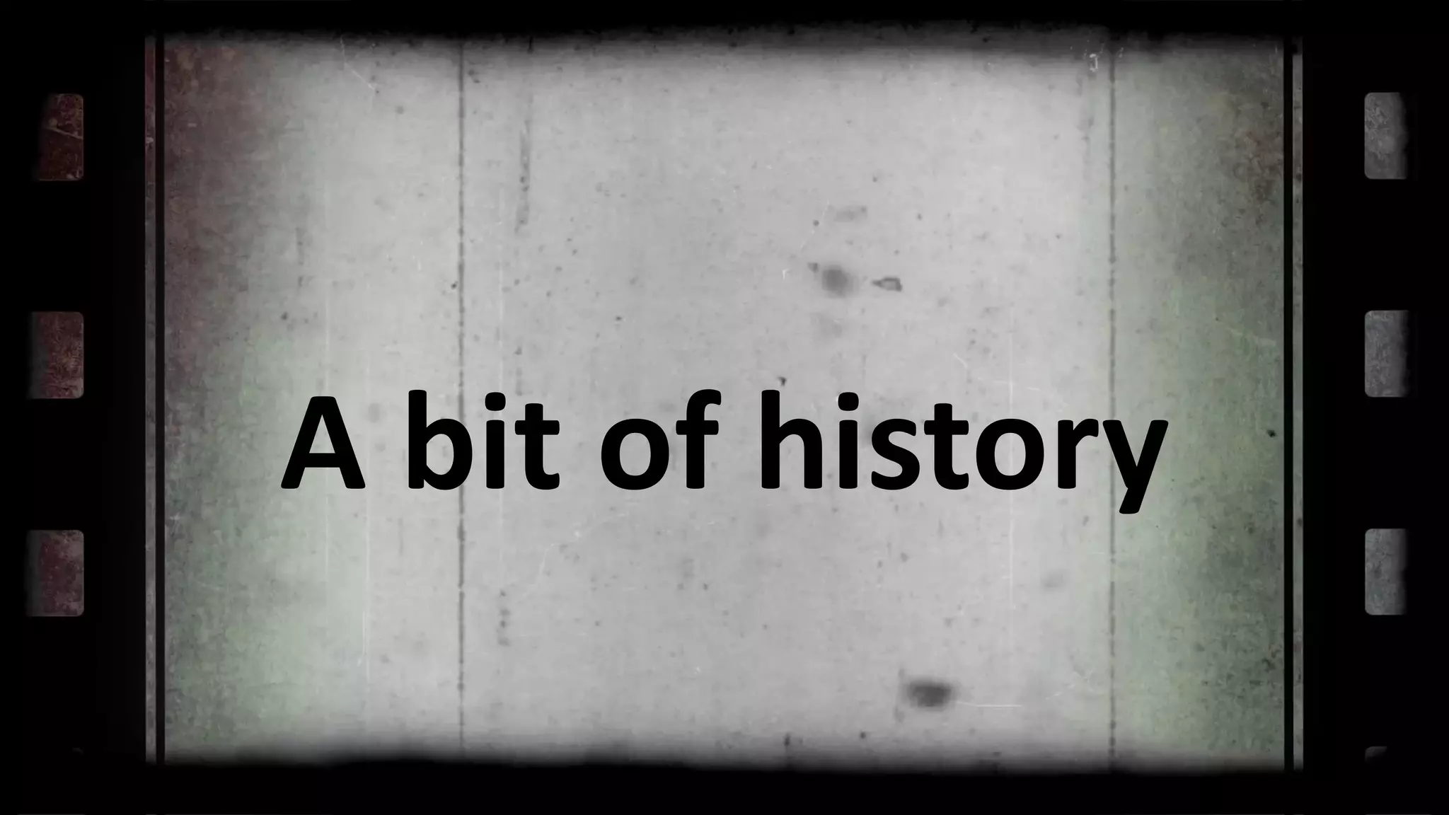 VictorRentea.ro
5
A bit of history
 