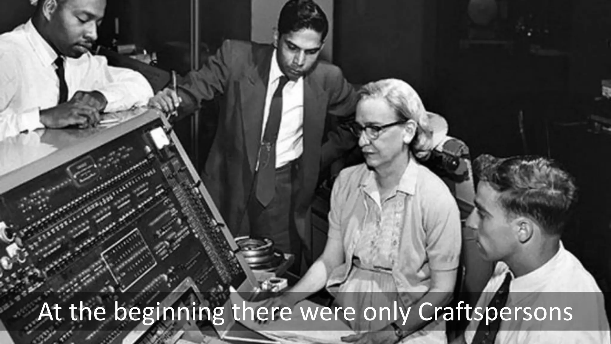 VictorRentea.ro
6
At the beginning there were only Craftspersons
 