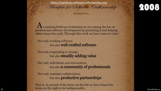 VictorRentea.ro
65
https://manifesto.softwarecraftsmanship.org/
2008
 