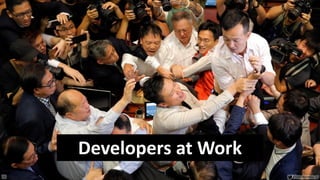 VictorRentea.ro
76
Developers at Work
 