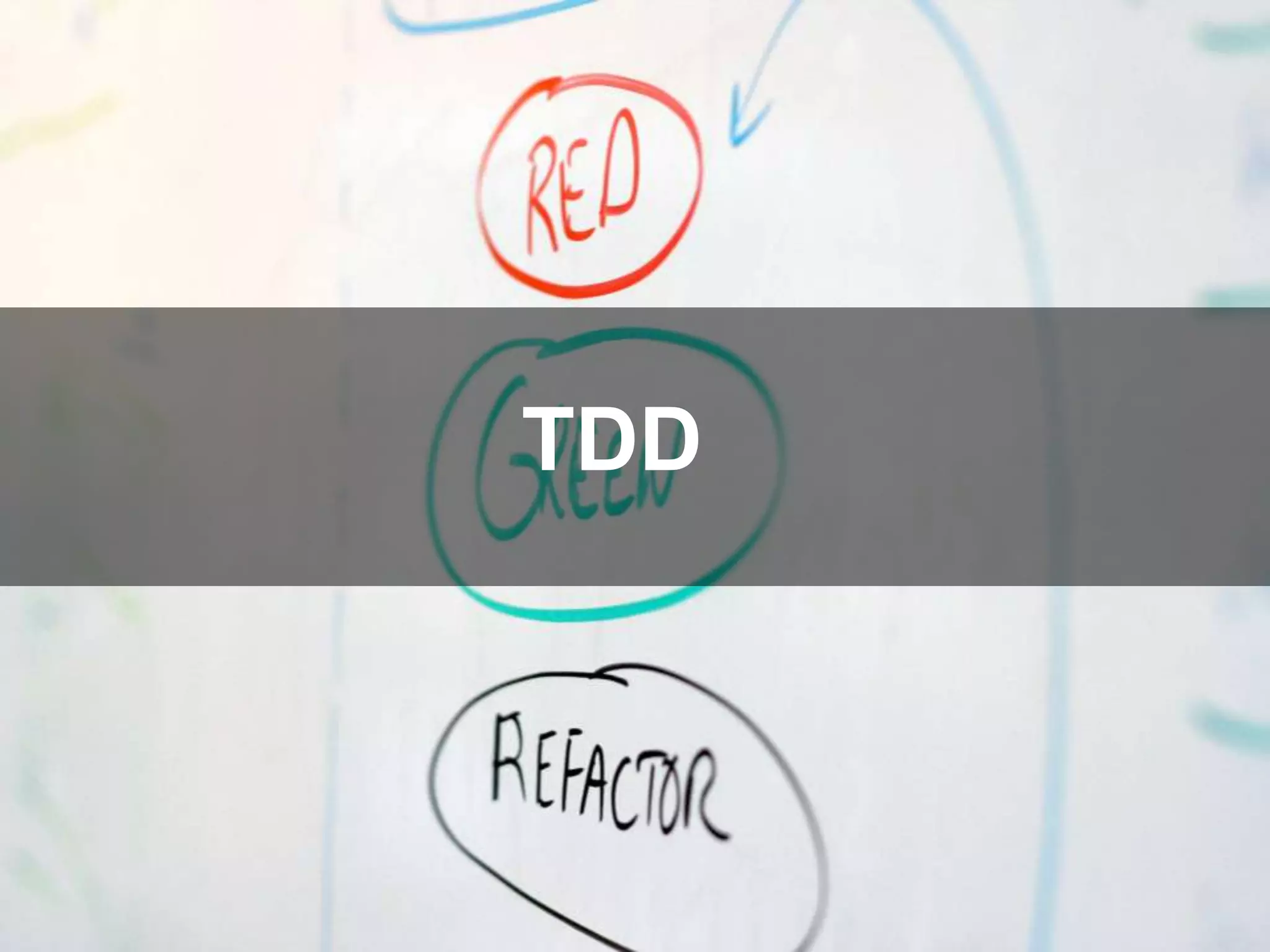 TDD
 