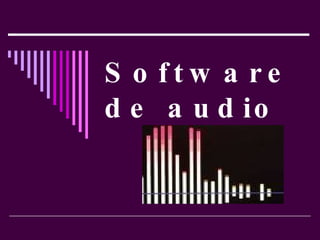 Software de audio 
