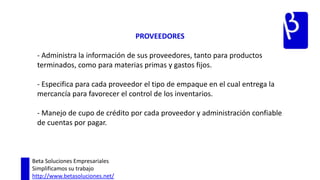  Actualización de información del cliente en un solo clic.Beta Soluciones EmpresarialesSimplificamos su trabajohttp://www.betasoluciones.net/