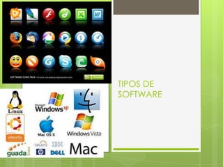 TIPOS DE
SOFTWARE
 