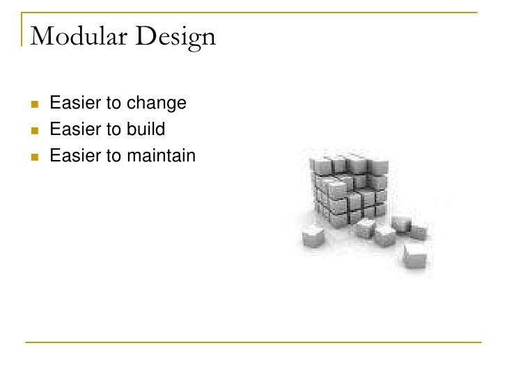Software Design Modularity Software Design Modularity