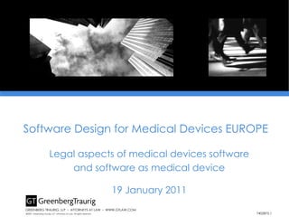 Software design for_medical_devices_europe_conferent_19012011[1] | PPT