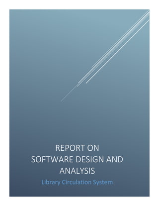Software design of library circulation system | PDF
