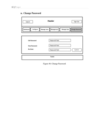61 | P a g e
n. Change Password
Figure 46: Change Password
 
