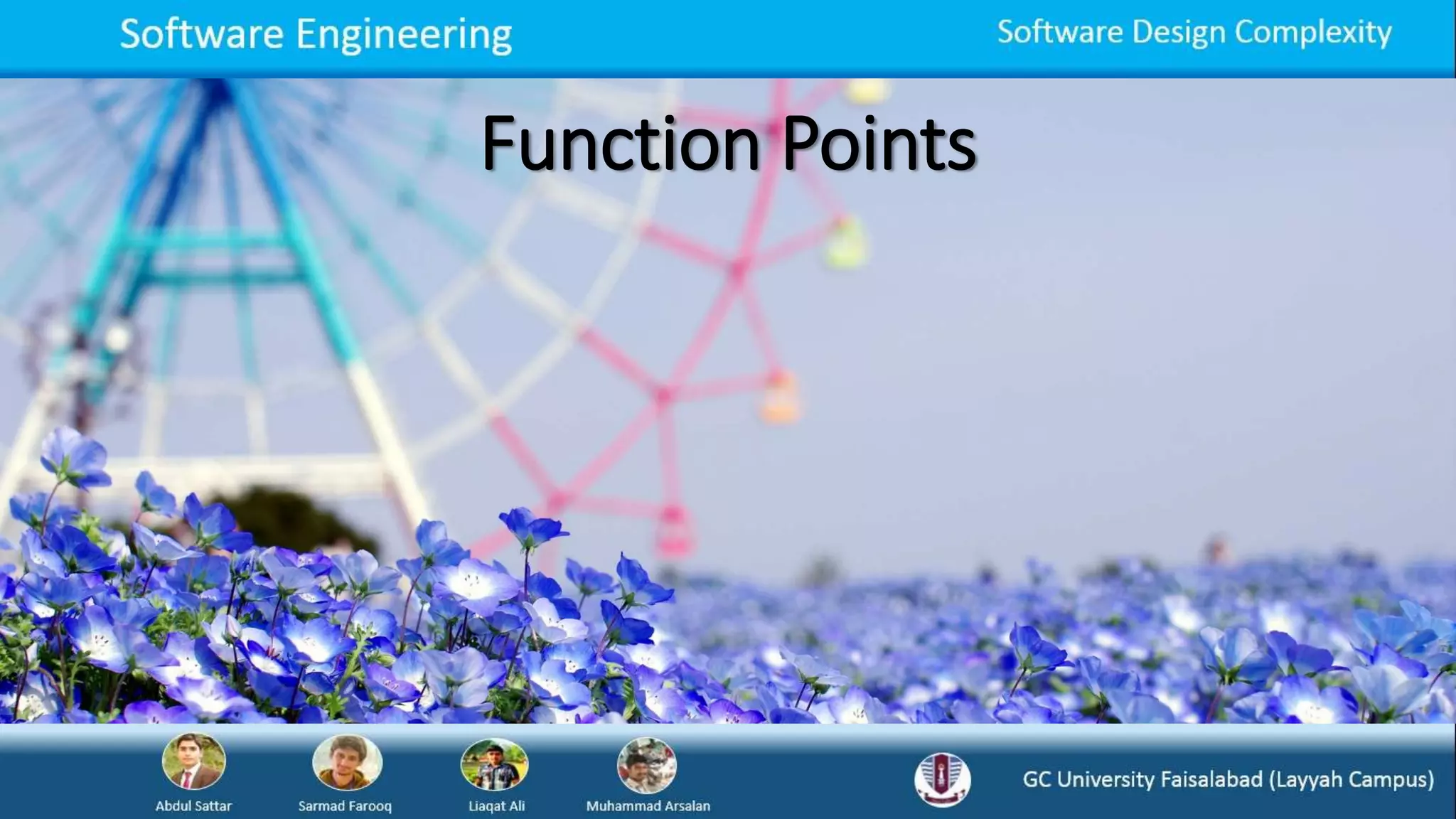 Function Points
 