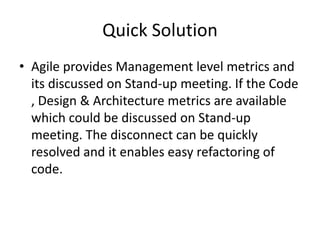Software design metrics | PPTX