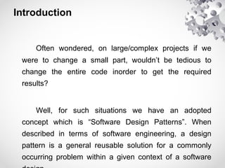 Software Design Patterns | PPT