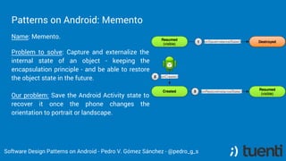Software Design patterns on Android English
