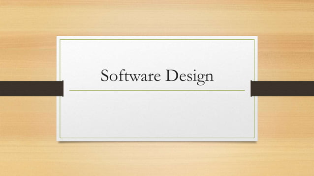 Software Design ppt.pptx | Free Download