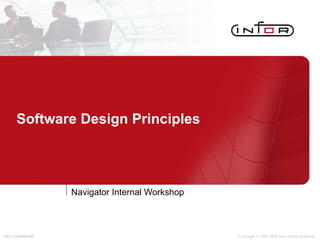 Software Design Principles Navigator Internal Workshop 