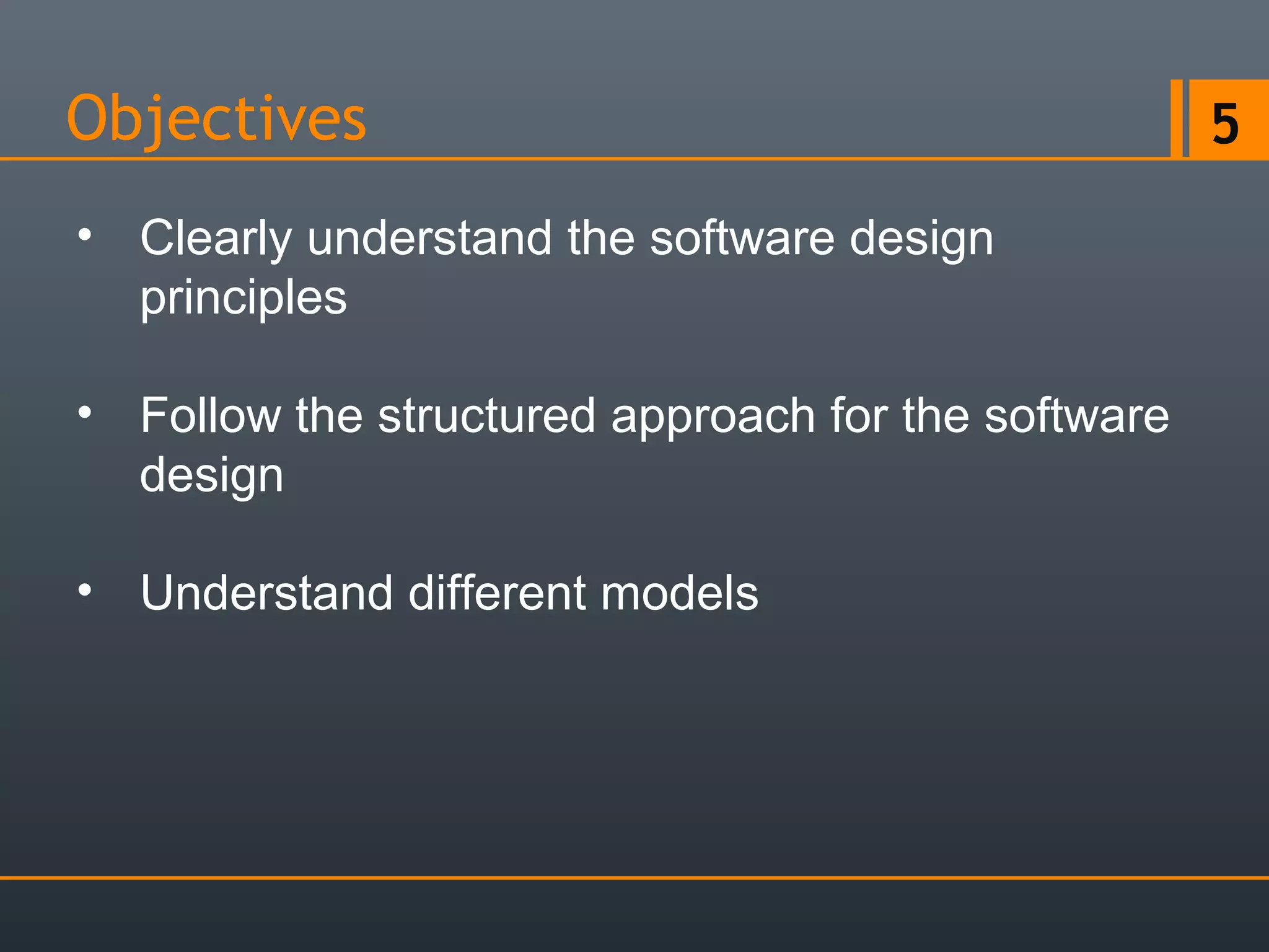 Software design principles | PPS