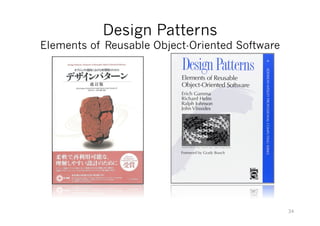 Design Patterns
Elements of Reusable Object-Oriented Software
34
Classic
 