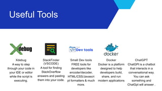 Developers Best Practices | PPTX
