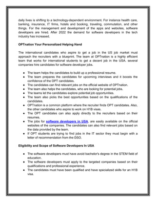 Software developer jobs | PDF