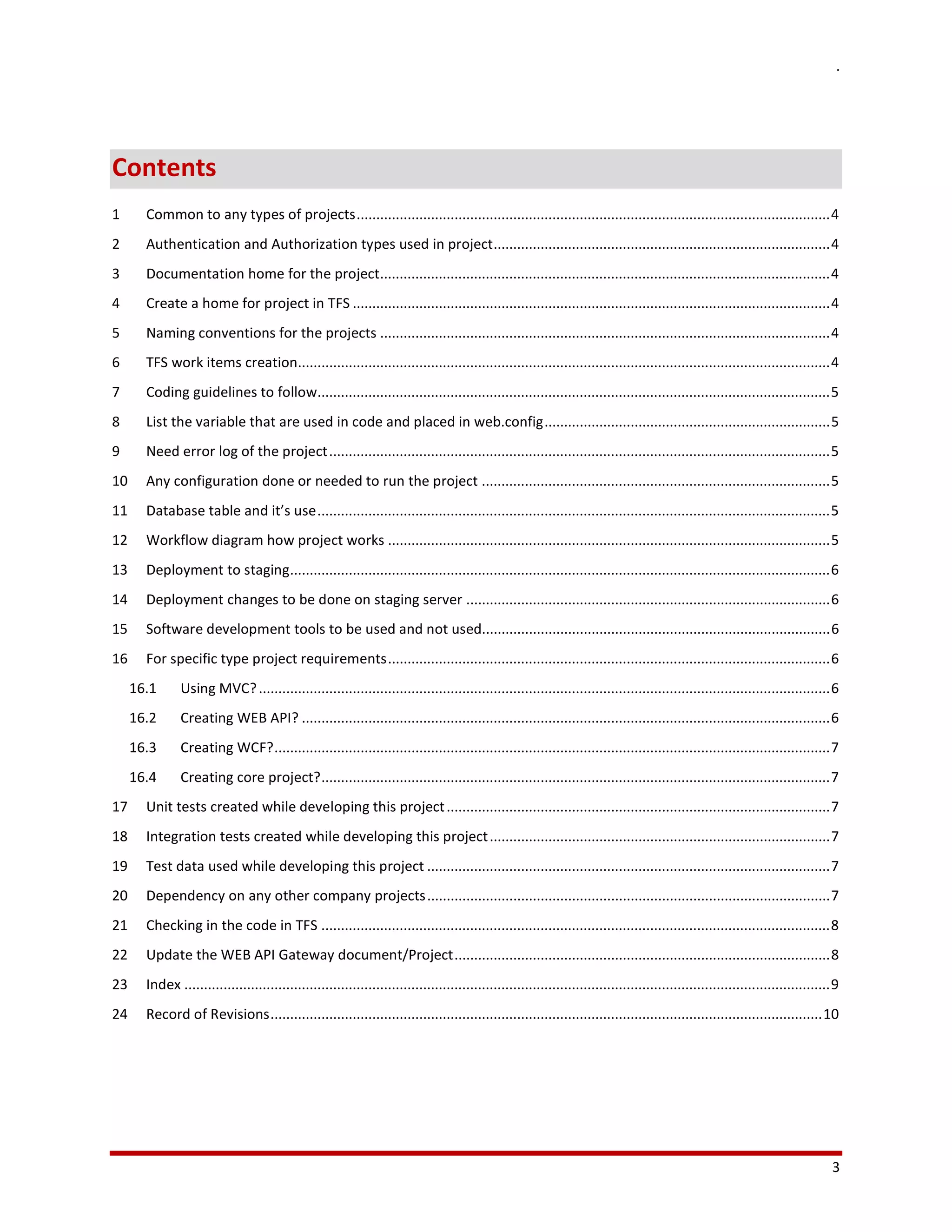 Software Developer’s Project Documentation Template | PDF | Web ...