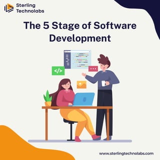 www.sterlingtechnolabs.com
The 5 Stage of Software
Development
 