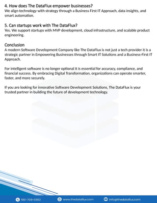 Agile Software Development Company | We Build Fast | PPTX