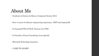 Software development fundamentals | PPTX