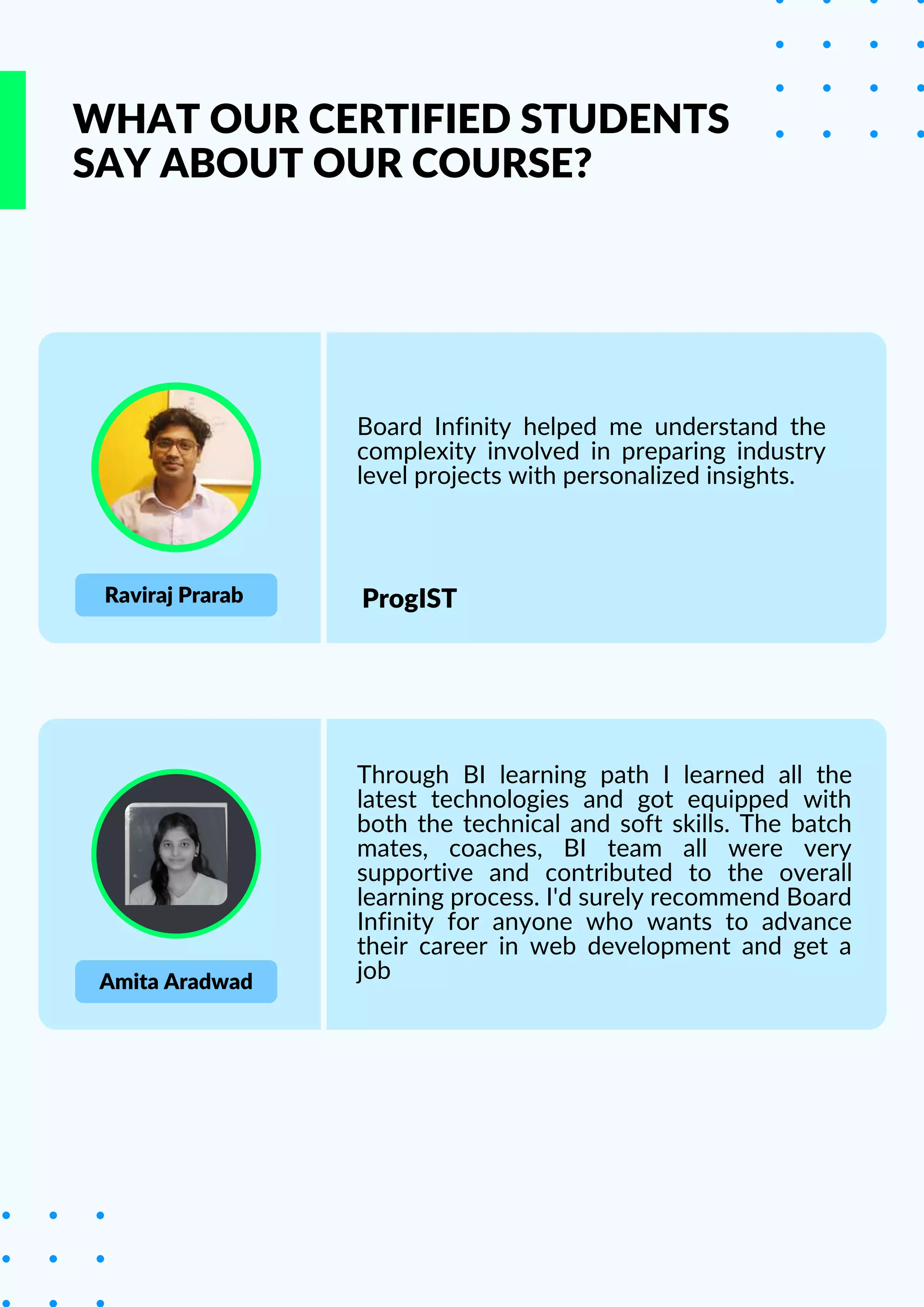 Software development learning path - board infinity | PDF