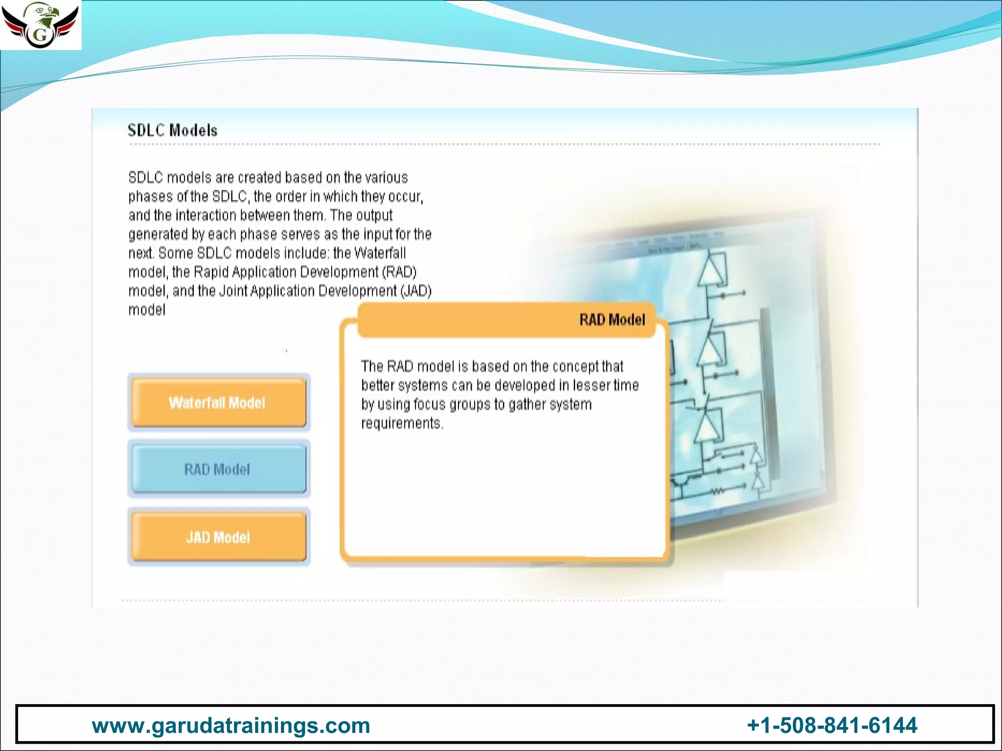 www.garudatrainings.com
+1-508-841-6144