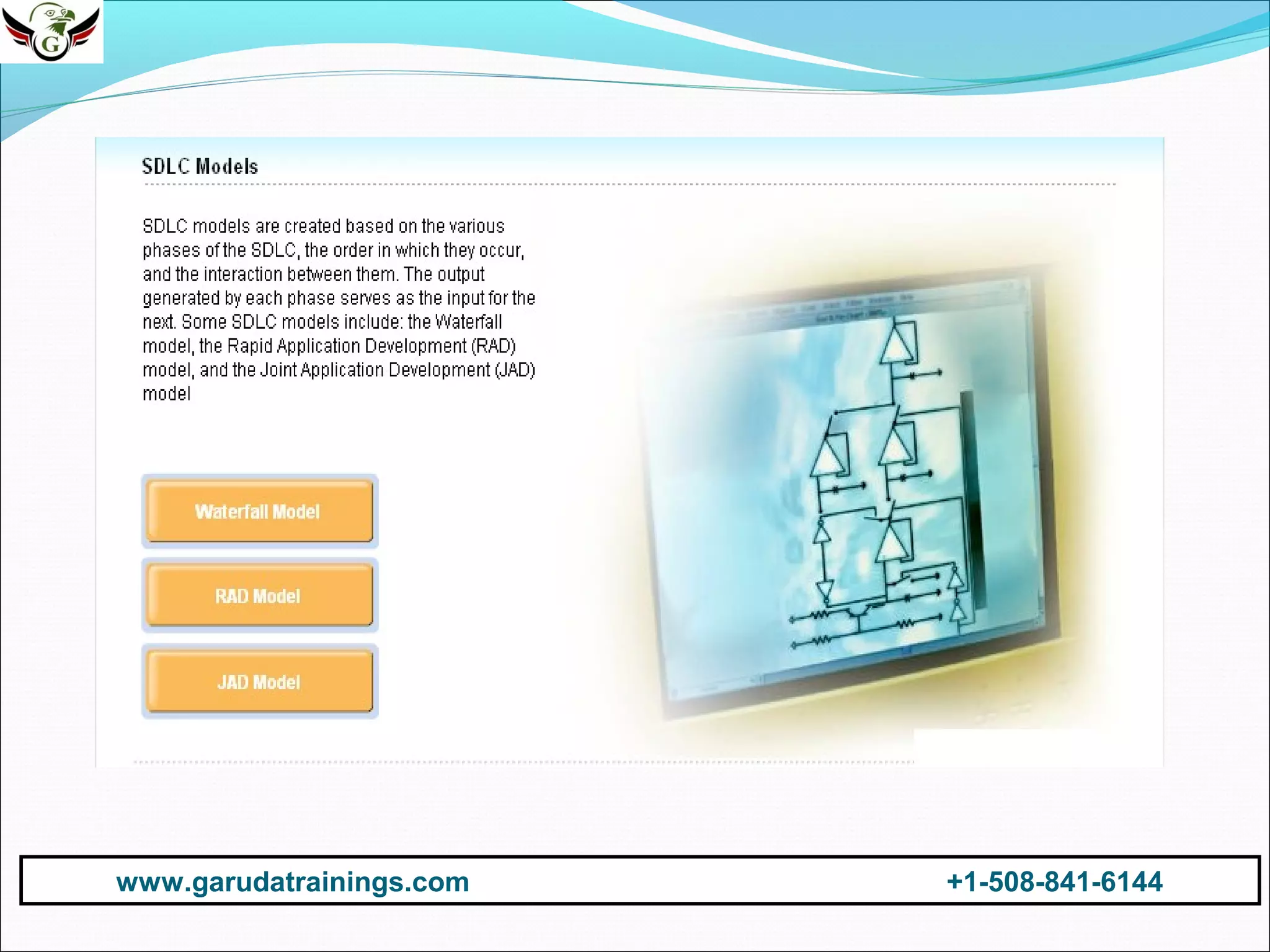 www.garudatrainings.com
+1-508-841-6144
