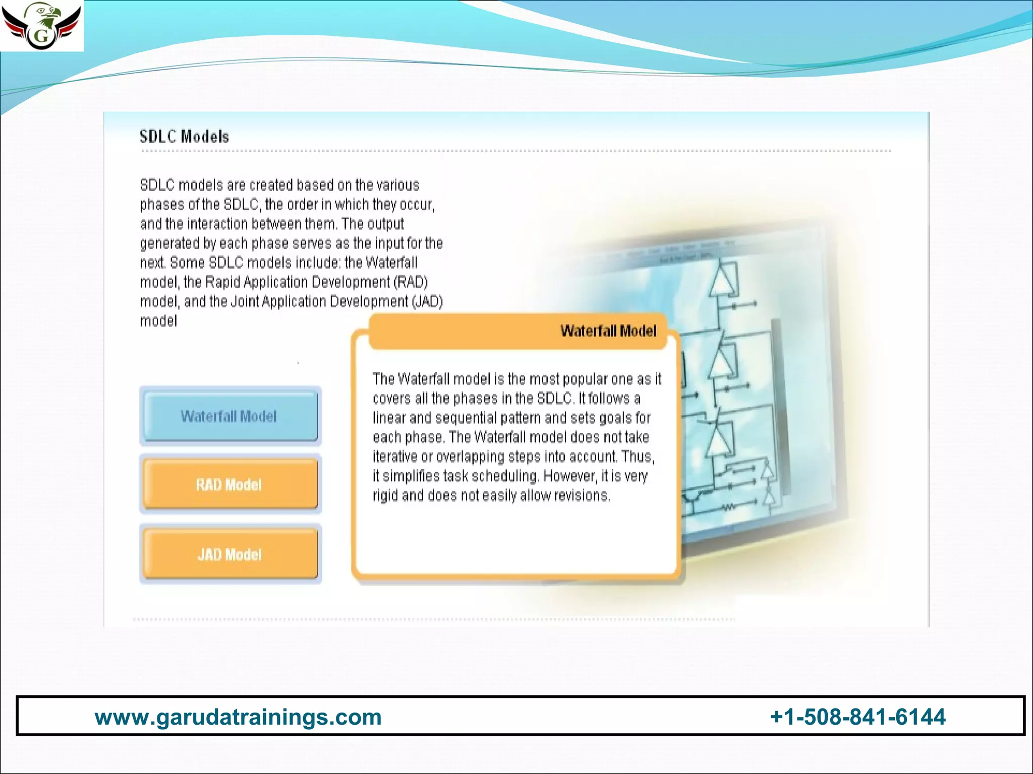 www.garudatrainings.com
+1-508-841-6144