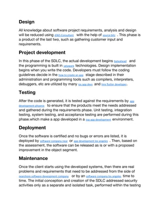 Comprehensive Guide to Software Development Life Cycle and Modern ...