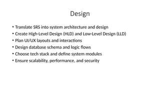 Module Interaction Hld Software Development Lifecycle(SDLC).pptx