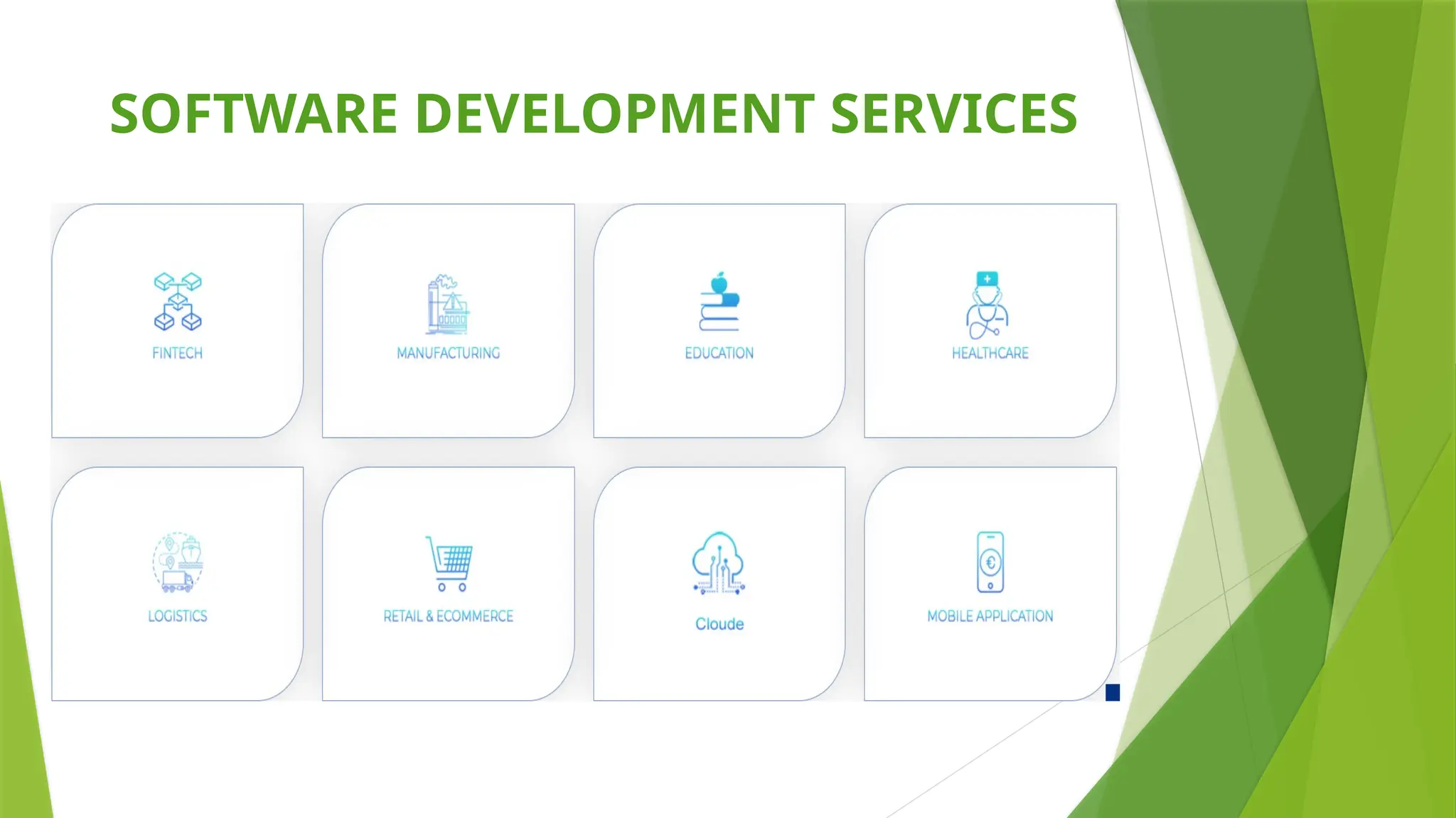 SOFTWARE DEVELOPMENT SERVICES
 