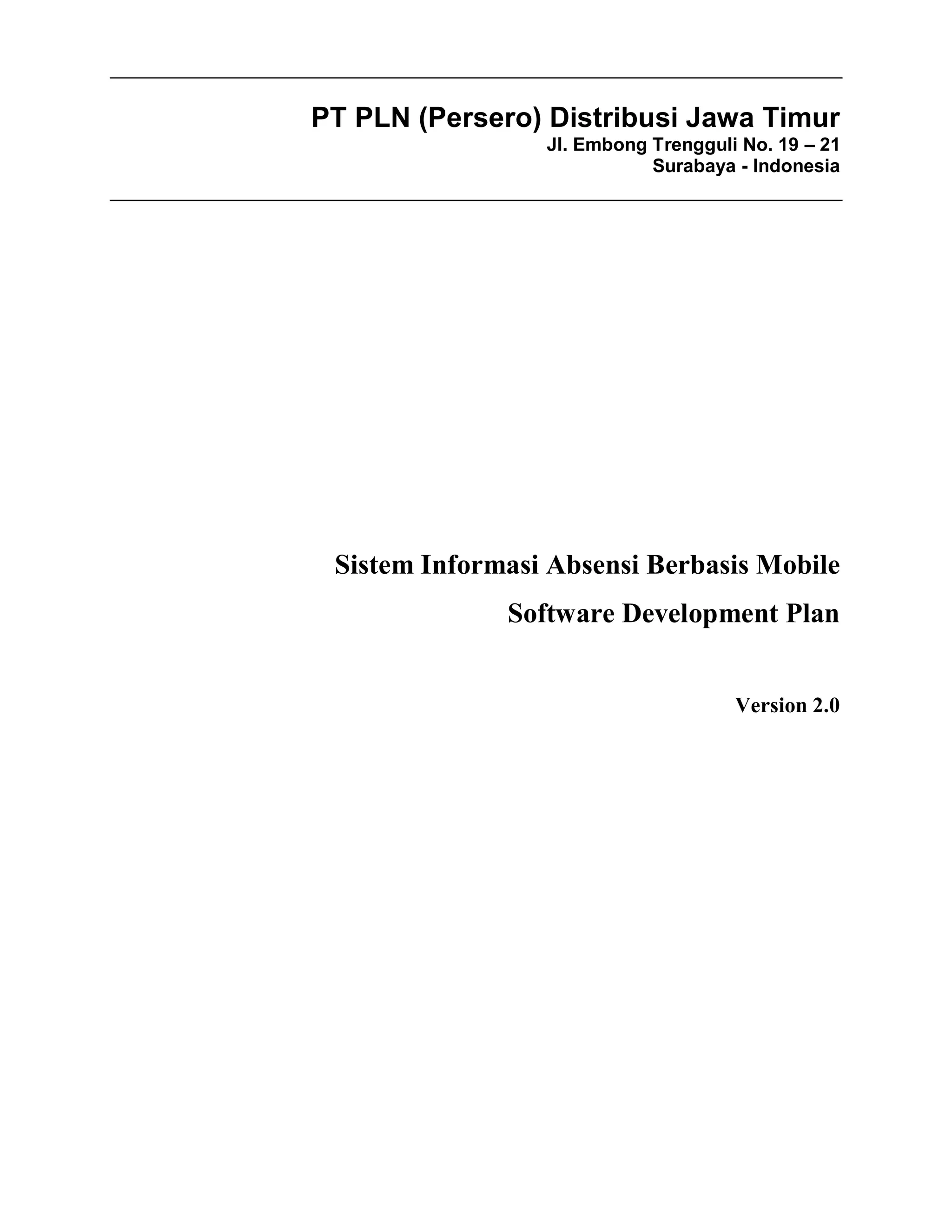 Software development plan siabm | PDF