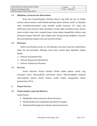 Software development plan siabm | PDF