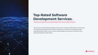 Custom Software Development Services Built for Scale and Performance | PDF
