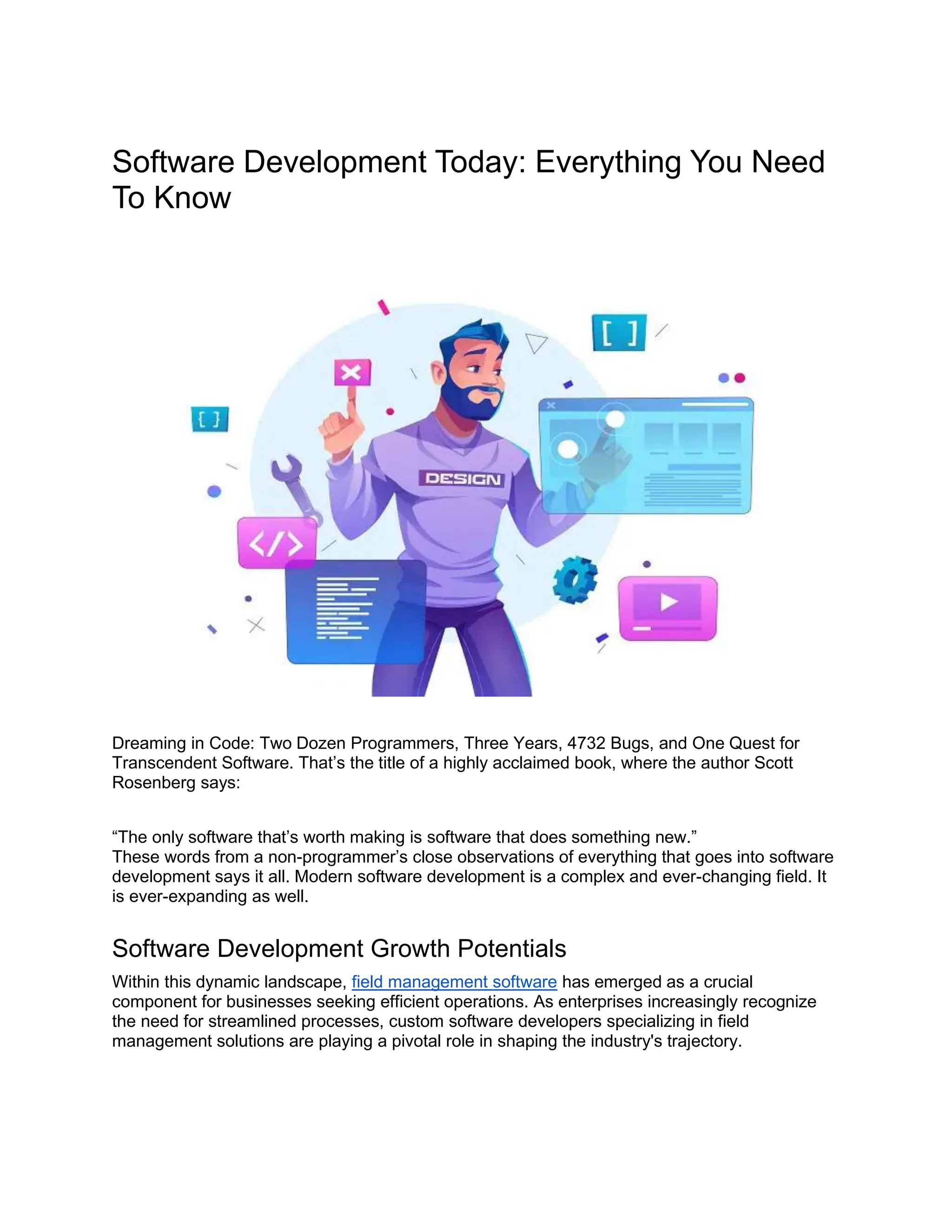 Software Development Today Everything You Need To Know.pdf