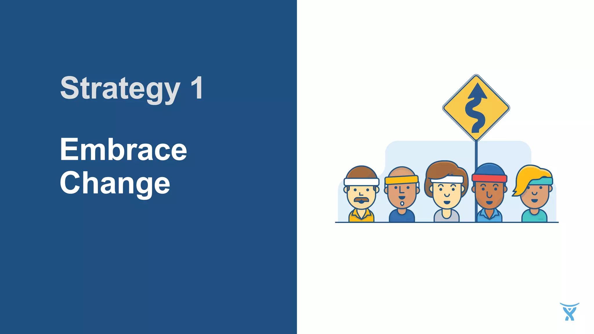 Embrace
Change
Strategy 1
 