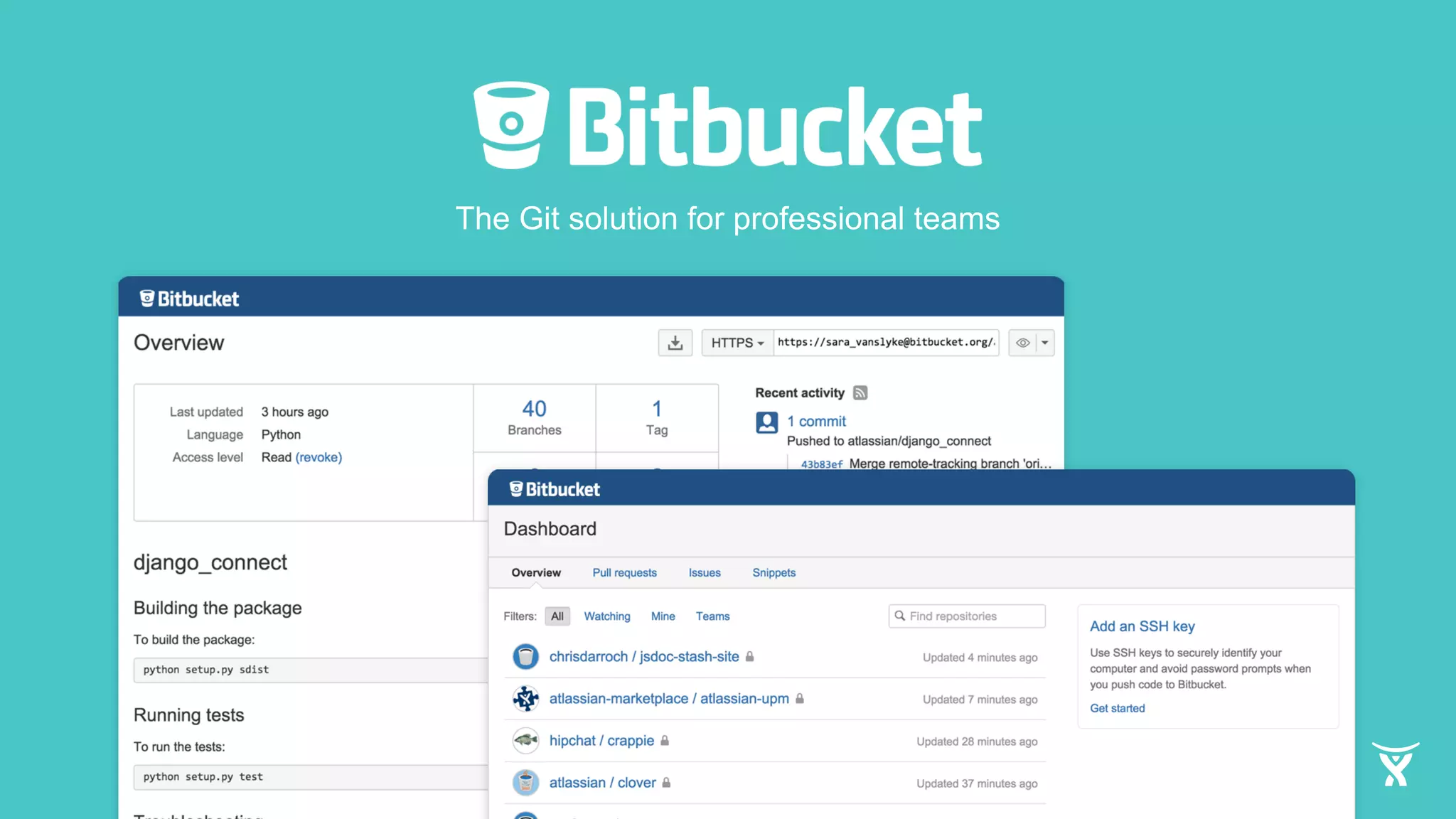 The Git solution for professional teams
 