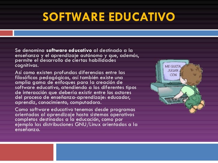 Software educativo Software educativo