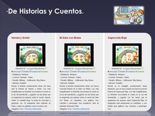 De Historias y Cuentos.
*
 