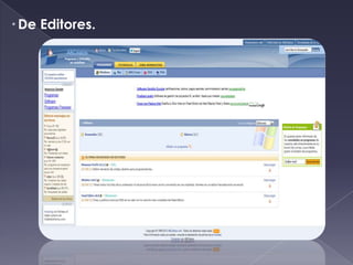 * De   Editores.
 