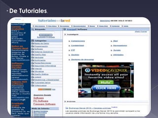 * De   Tutoriales.
 