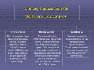 Software educativo   exposición