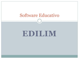 EdiLim Software Educativo 